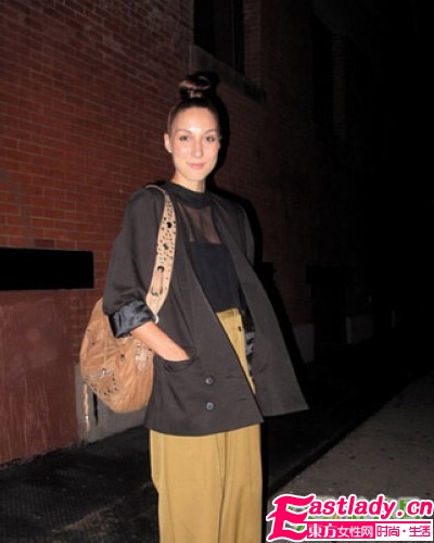 09秋季街拍 欧美时尚发型潮