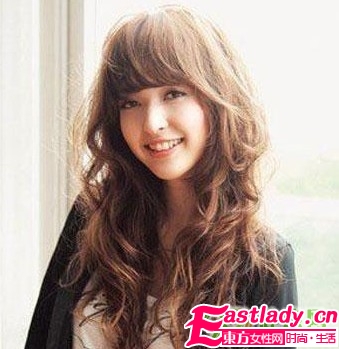 最流行的8款瘦脸刘海发型