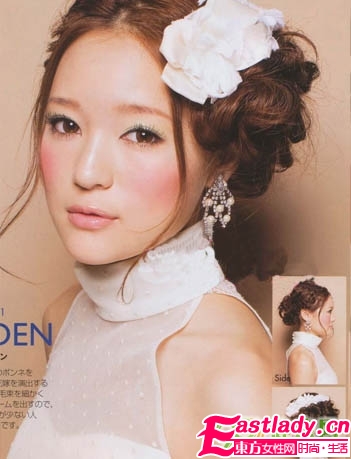 2010春夏 最典雅新娘韩式盘发