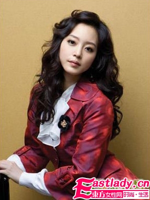 柔美清爽 最新冬季卷发造型