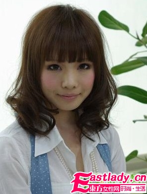 圆脸MM最爱的超人气秋季发型