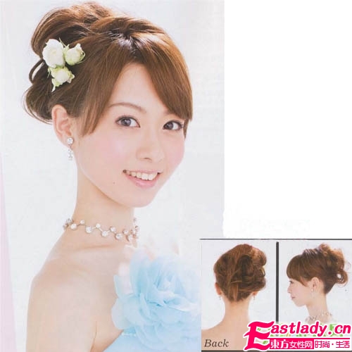 2010春夏 最典雅新娘韩式盘发