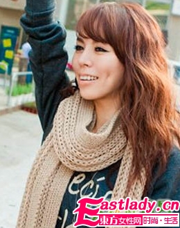 适合不同脸型的韩式卷发设计