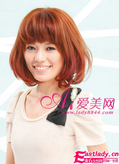 发型DIY刘海变身BOB头