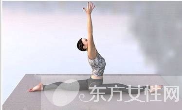 简单六式瑜伽瘦腿动作 轻松学起