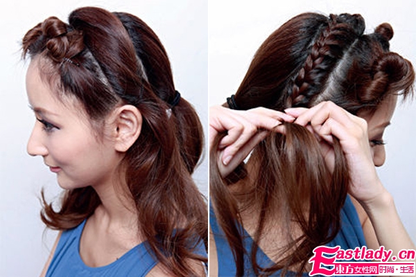 初秋两款编发 让你比明星还美