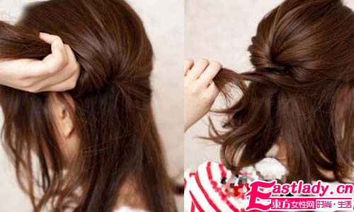 2011最新发型 5分钟DIY出令人心动发型
