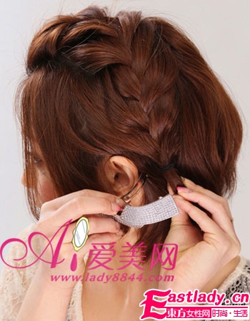 5步刘海编发 打造轻熟女气质