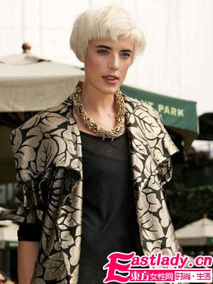 学习短发女王10款百变发型