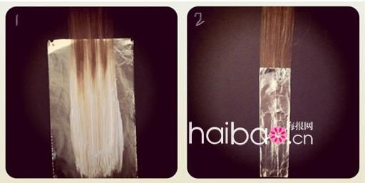 学明星DIY彩虹式挑染发 出位发色吸引眼球