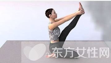 简单六式瑜伽瘦腿动作 轻松学起