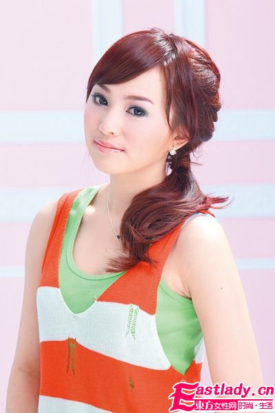 2011夏季发型DIY 大脸变小脸