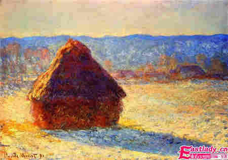 莫奈式暖 香 感染寒冬腊月