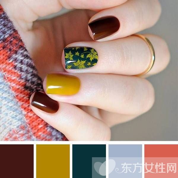 2016秋冬美甲配色秘籍 姑娘们赶紧藏好