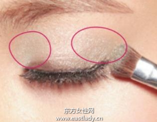 抹茶女孩的绿色眼妆