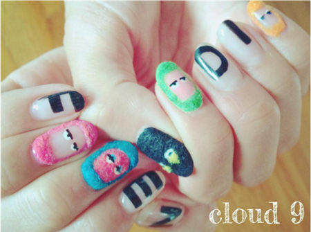 冬季最适合的绒毛指彩 你喜欢吗