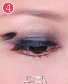 深邃迷人烟熏妆画法 塑造女性妩媚迷离美态