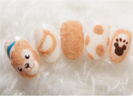 冬季最适合的绒毛指彩 你喜欢吗