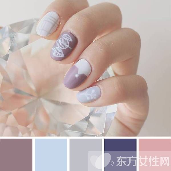 2016秋冬美甲配色秘籍 姑娘们赶紧藏好