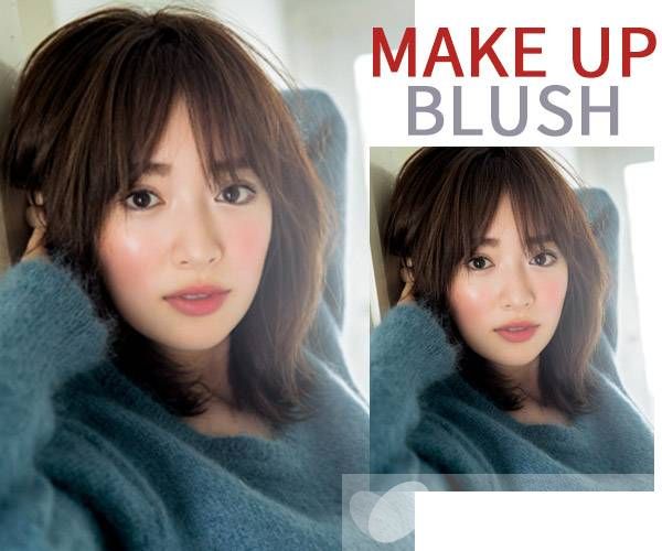 三招不同腮红画法 好心情从气色开始