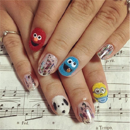 冬季最适合的绒毛指彩 你喜欢吗