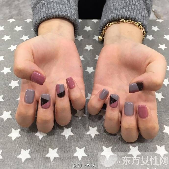 秋冬最IN的美甲配色 还不赶紧学起来