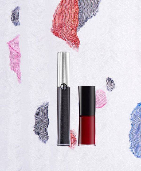 2016阿玛尼春夏妆容的那一抹 红