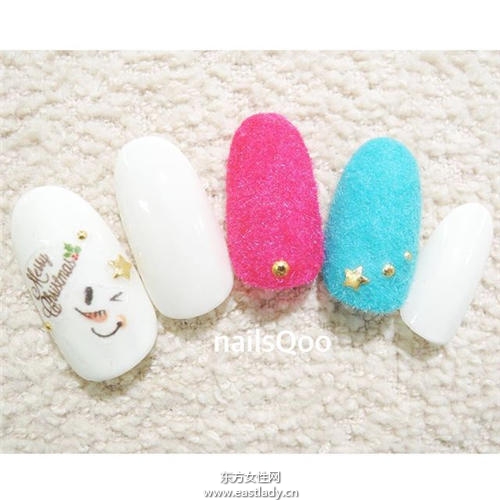 我们就要高调 超惊艳的圣诞美甲设计