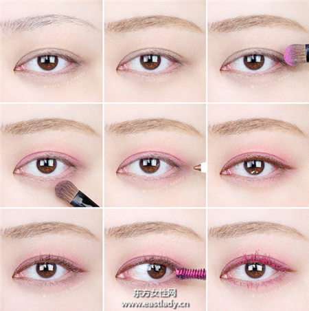 跟韩国彩妆达人学化妆 成韩妆百变女王