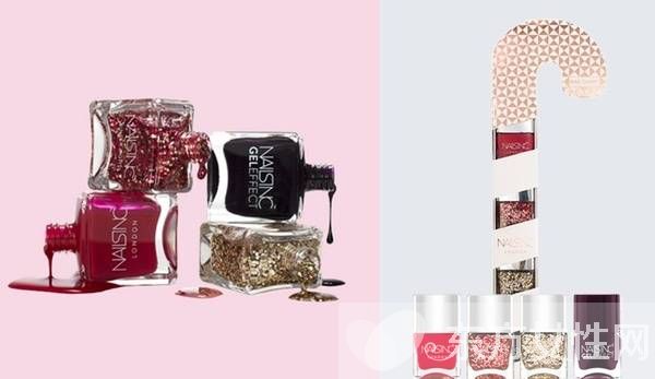 指尖上的浪漫 快来定制你的圣诞限定指甲油