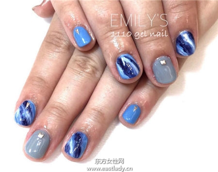 石头系列图纹美甲设计高贵显档次 精选10款满足低调派与奢华派