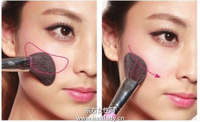 层叠式腮红尽显女性成熟魅力