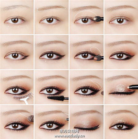 跟韩国彩妆达人学化妆 成韩妆百变女王