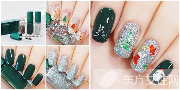 指尖上的浪漫 快来定制你的圣诞限定指甲油