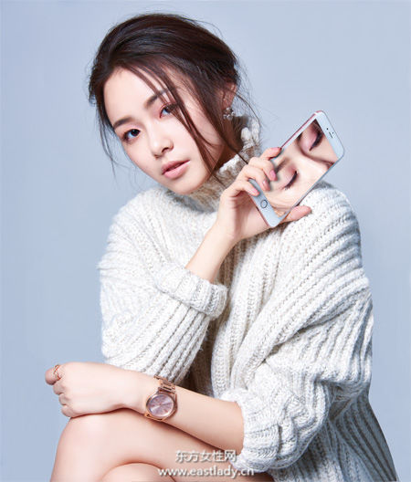 白玫瑰金3D眼 摆脱冬日沉重感