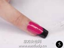 美甲教程之打造金属朋克式亮甲