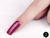 美甲教程之打造感性妩媚聚会美甲