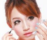 清纯派裸妆展现活泼动人美少女气质