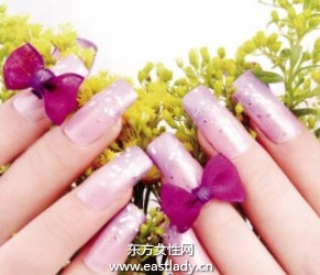 美甲教程之打造立体蝴蝶3D美甲