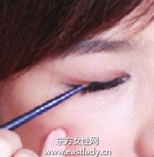 大眼妆眼线液化法让双眸瞬间释放魅惑力