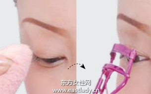 眼妆技巧刷出超级浓密睫毛眼妆