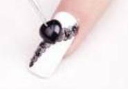 美甲教程之打造古典蕾丝美甲