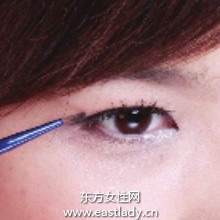 大眼妆眼线液化法让双眸瞬间释放魅惑力