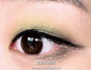 适合丹凤眼MM的清爽眼妆