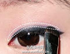 适合单眼皮MM的眼妆教程（图解）