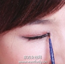 大眼妆眼线液化法让双眸瞬间释放魅惑力