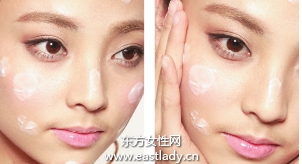 干湿粉饼混搭提升遮瑕力