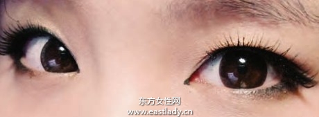 小眼睛MM大眼妆画法变身电眼芭比