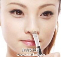 隐藏粗毛孔之鼻部毛孔隐形底妆