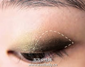 适合丹凤眼MM的清爽眼妆